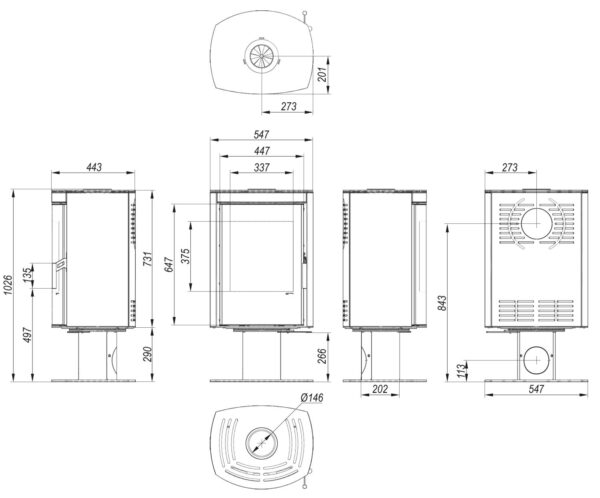 Defro Home Ceres Top -kevyttakka - Image 2